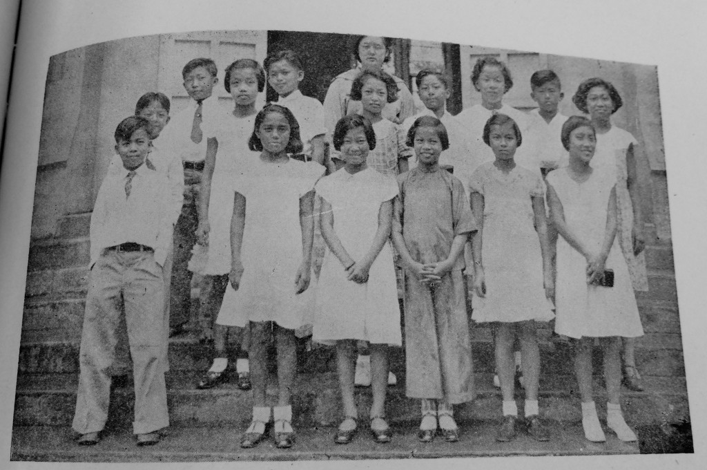 Sunday School class, Rev. Mark’s St. Peter’s Church: An Historical Account of the First Chinese Episcopal Church in Hawaii